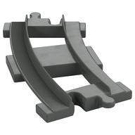 Duplo Schiene 4 × 8 gebogen [kurz]