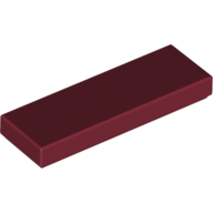 Tile 1 × 3 Dark Red