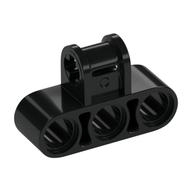 Technic Axle and Pin Connector Perpendicular Triple Black