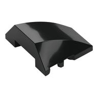 Brick Wedged, Curved 4 × 3 No Studs [Plain] Black