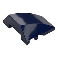 Brick Wedged, Curved 4 × 3 No Studs [Plain] Dunkelblau