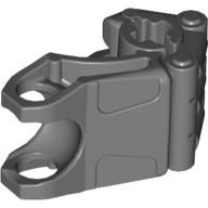 Large Figure Hand, Fist with Axle Hole, 3 Fingers Dark Bluish Gray