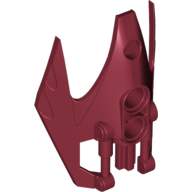 Large Figure Shoulder Cover, Armour, Vorox Dark Red