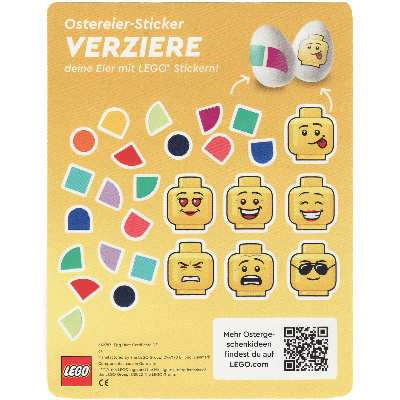 Sticker Sheet, Egg Hunt Certificate [Keine Farbe/Beliebige Farbe]