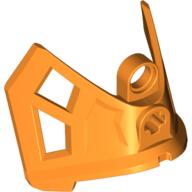Large Figure Leg Cover, Armor, Shin / Ankle Guard Orange