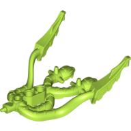 Large Figure Shoulder Cover, Armor, Snake (Vastus) Lime