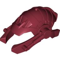 Large Figure Mask Cendox V1 / Kaxium V3 Flip Mask Dark Red