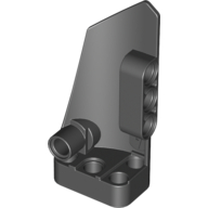 Technic Panel Fairing # 4 Small Smooth Long, Side B Schwarz