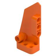 Technic Panel Fairing # 4 Small Smooth Long, Side B Orange
