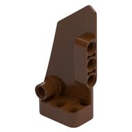 Technic Panel Fairing # 4 Small Smooth Long, Side B Rotbraun