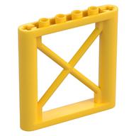 Support 1 × 6 × 5 Girder Rectangular Gelb