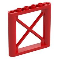 Support 1 × 6 × 5 Girder Rectangular Red