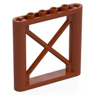 Support 1 × 6 × 5 Girder Rectangular Dunkelorange