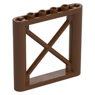Support 1 × 6 × 5 Girder Rectangular Reddish Brown