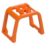Roll Cage 6 × 4 × 3 1/3 Orange