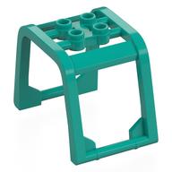 Roll Cage 6 × 4 × 3 1/3 Dunkeltürkis