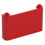 Windschutzscheibe 1 × 6 × 3 Rot