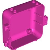 Pod, Square 3 × 8 × 6 2/3 [Female] Dark Pink