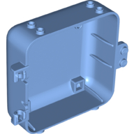 Pod, Square 3 × 8 × 6 2/3 [Female] Medium Blue