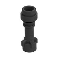 Weapon Lightsaber Hilt with Bottom Ring Pearl Titanium