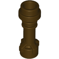 Weapon Lightsaber Hilt with Bottom Ring Dunkelbraun