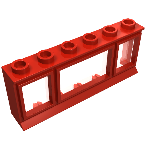 Window 1 × 6 × 2 [Old Style Extended Lip & Glass] Rot