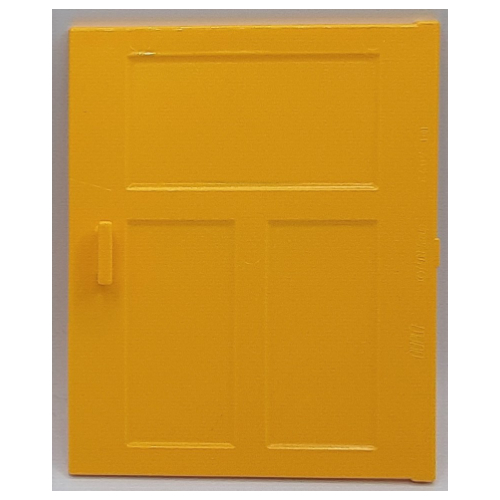 Duplo Door 1 × 4 × 4 Yellow