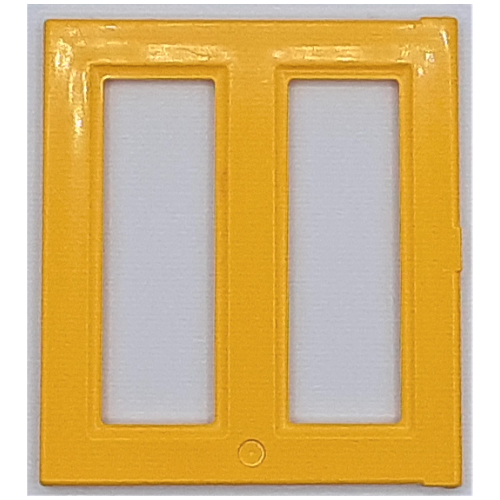 Duplo Door / Window Pane 1 × 3 × 4 Yellow
