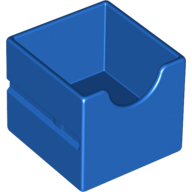 Duplo Drawer 2 × 2 with Semicircle Cutout