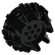 Wheel Hard Plastic with Small Cleats and Flanges