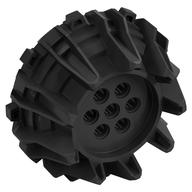 Wheel Hard Plastic with Small Cleats and Flanges Perltitan