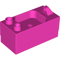 Duplo Sink Dark Pink