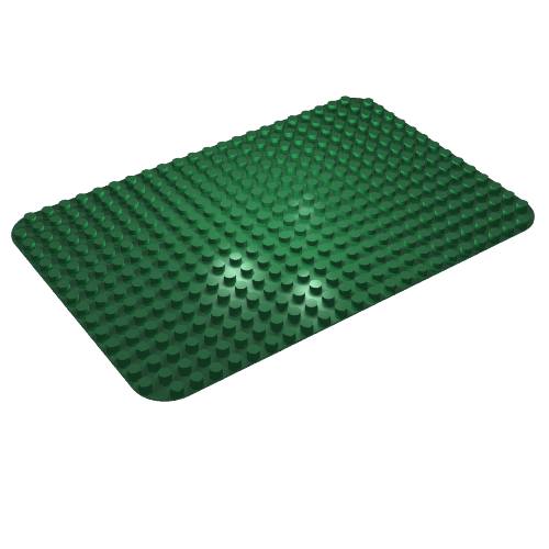 Duplo Baseplate 16 × 24 Green