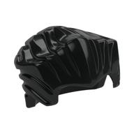 Hair Swept Back with Widow's Peak [Plain] Black