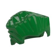 Hair Swept Back with Widow's Peak [Plain] Green