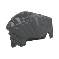 Hair Swept Back with Widow's Peak [Plain] Dark Bluish Gray