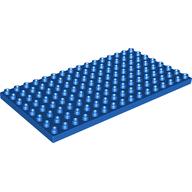Duplo Plate 8 × 16 Blue