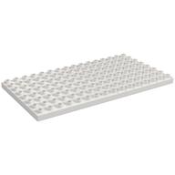 Duplo Plate 8 × 16 White