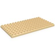 Duplo Plate 8 × 16 Tan