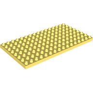Duplo Plate 8 × 16 Bright Light Yellow