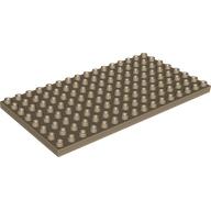 Duplo Platte 8 × 16 Dunkelbeige