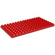 Duplo Platte 8 × 16 Rot