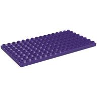 Duplo Platte 8 × 16 Dunkellila