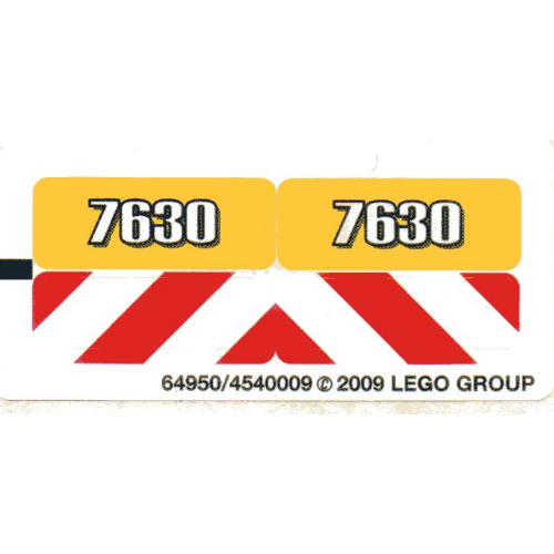Stickerbogen für Set 7630-1 [Keine Farbe/Beliebige Farbe]