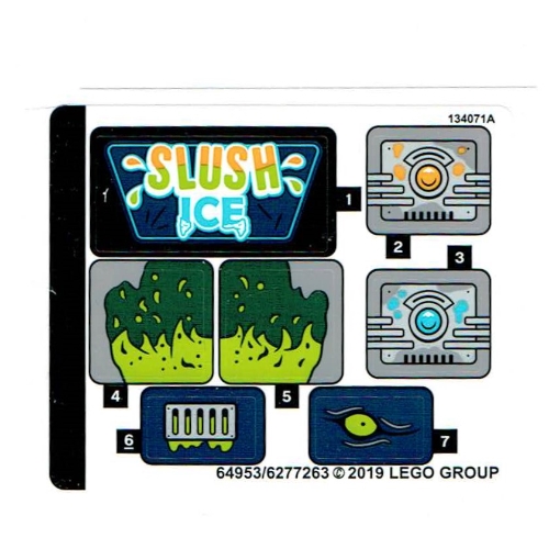 Sticker Sheet for Set 40336-1 [No Color/Any Color]