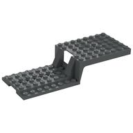 Vehicle Base, Trailer Half 6 × 16 × 2 2/3 Dark Bluish Gray