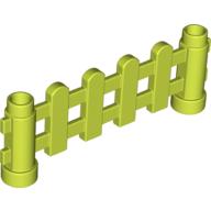Duplo Fence 1 × 6 × 2 Paled (Picket) Medium Lime