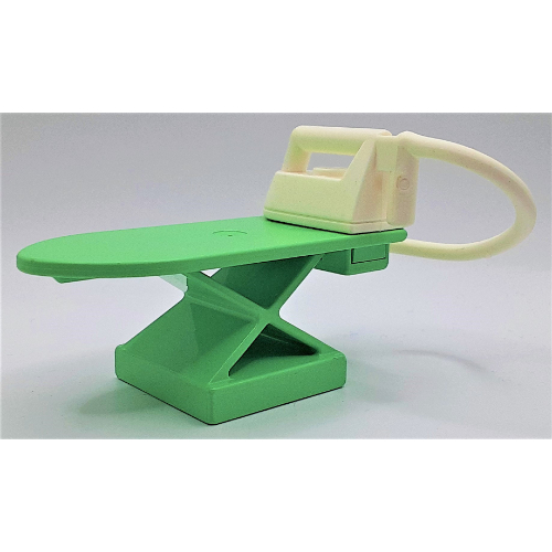 Duplo Ironing Board with Attached Iron Medium Green