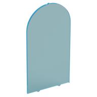Glass for Frame 1 × 6 × 7 with Bow Transparent-Hellblau