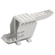 Helicopter Body 4 × 14 × 5 White